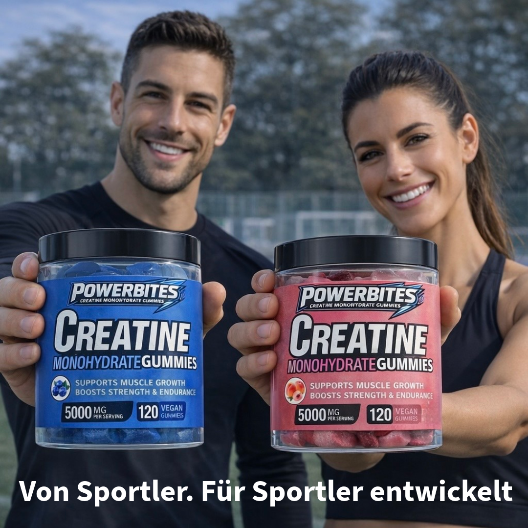 KREATIN GUMMIES IN 8 FRUCHTIGEN SORTEN